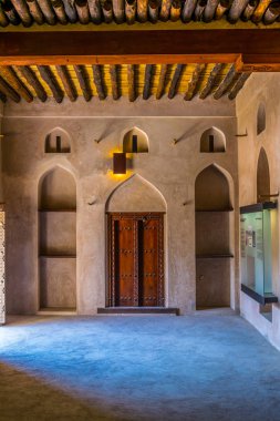 Bahla, Umman, 31 Ekim 2016: Ad Dakhiliya'daki Bahla Fort'un İçişleri, Umman.