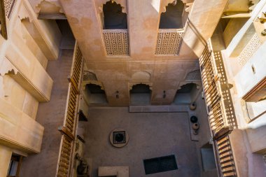 Jabreen, Umman, 31 Ekim 2016: Umman'daki Jabreen Fort'un avlusu görünümü.