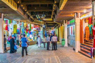 MUSCAT, OMAN, NOVEMBER 1, 2016: View of the Muttrah souq in Muscat, Oman.