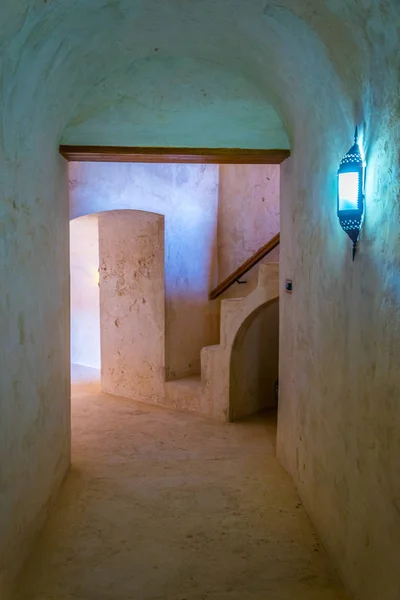 JABREEN, OMAN, OUTUBRO 31, 2016: Interior do Forte Jabreen em Omã . — Fotografia de Stock