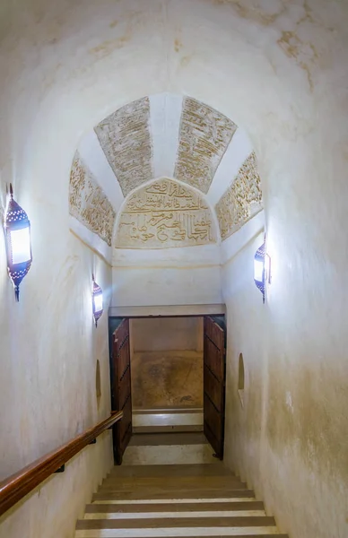 JABREEN, OMÁN, 31 DE OCTUBRE DE 2016: Interior del Fuerte de Jabreen en Omán . — Foto de Stock