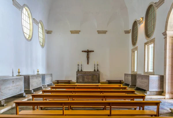 LISBOA, PORTUGAL, 3 DE SEPTIEMBRE DE 2016: Interior de la iglesia de sao vicente de fora, Portugal . —  Fotos de Stock