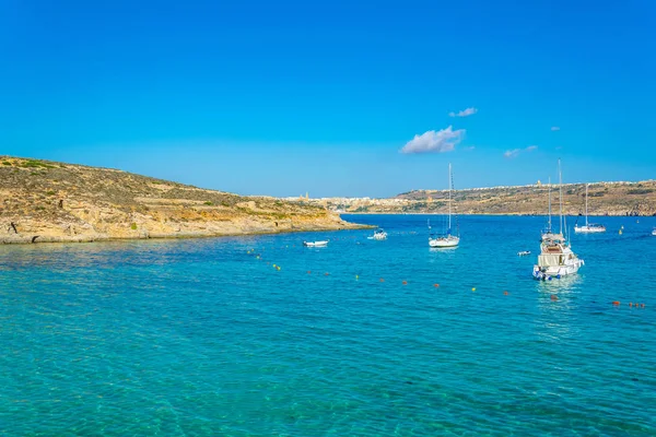 马耳他科米诺岛蓝色泻湖景观 — 图库照片