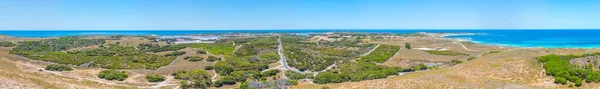 Aerial View Lakes Countryside Rottnest Island Australi — Stock Photo, Image