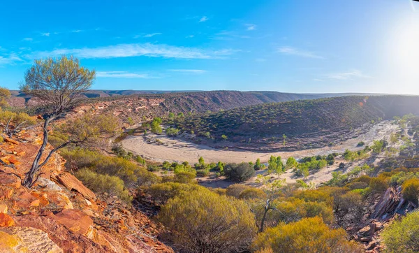 Loop Murchison River Kalbarri National Park Australi — Fotografia de Stock