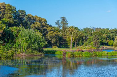 Melbourne, Avustralya 'daki yapay Kraliyet Botanik Bahçesi