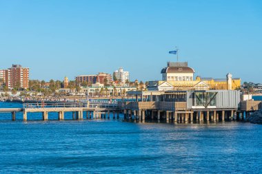 Melbourne, Avustralya 'daki St. Kilda iskelesi.