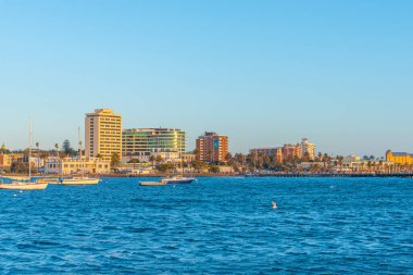 Melbourne, Avustralya 'daki St. Kilda iskelesi.