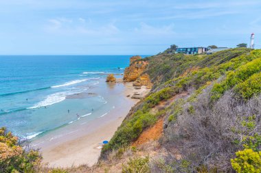 Avustralya 'daki kartal kaya deniz tapınağının doğal manzarası.