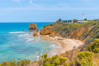 Avustralya 'daki kartal kaya deniz tapınağının doğal manzarası.