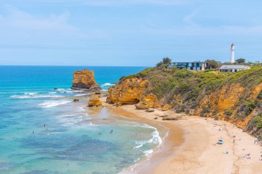 Avustralya 'daki kartal kaya deniz tapınağının doğal manzarası.