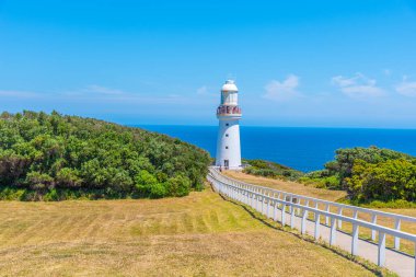 Cape Otway lighthouse in Australia clipart