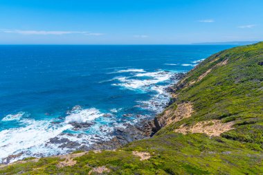 Avustralya kıyı şeridi Cape Otway deniz fenerinden izleniyor
