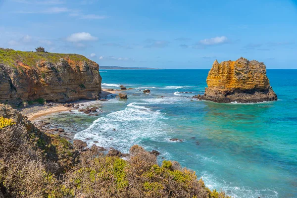 Naturlandskap Örn Rock Marina Helgedom Australien — Stockfoto