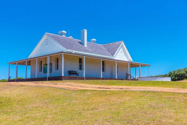 Casa Faroleiro Cape Otway Austrália — Fotografia de Stock