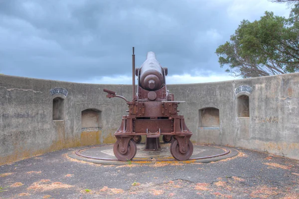 Cannon Battery Hill Port Fairy Australia — Stock Photo, Image