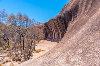 Avustralya, Hyden yakınlarındaki dalga kayaları