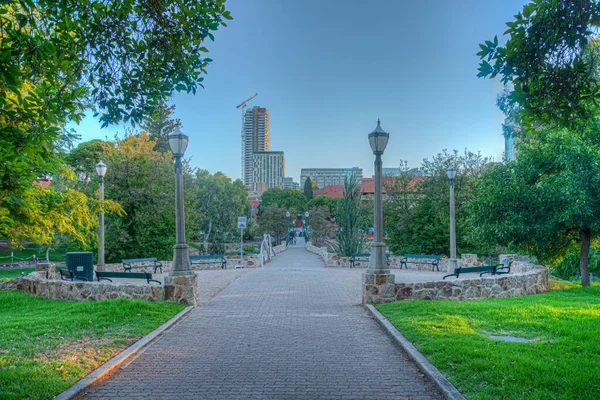 Adelaide Universitet Gångbro Australien — Stockfoto