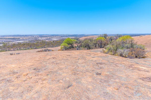 Paisagem Parque Vida Selvagem Wave Rock Austrália — Fotografia de Stock