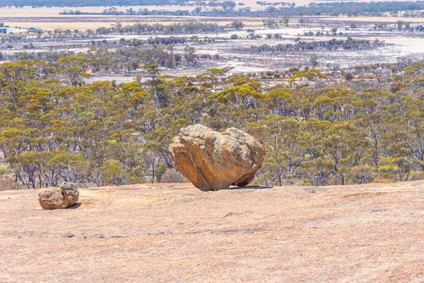 Paisagem Parque Vida Selvagem Wave Rock Austrália — Fotografia de Stock