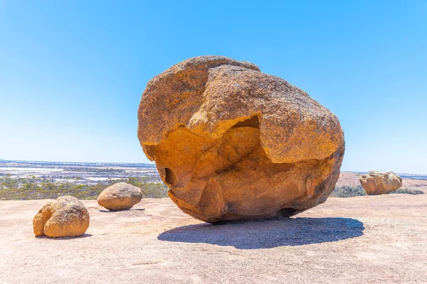 Paisagem Parque Vida Selvagem Wave Rock Austrália — Fotografia de Stock