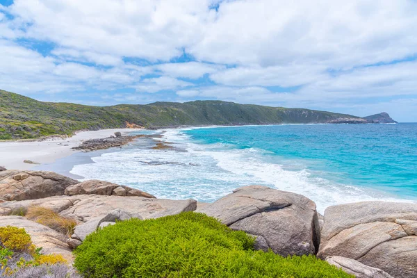 Kábeles Strand Torndirrup Nemzeti Parkban Ausztrália — Stock Fotó