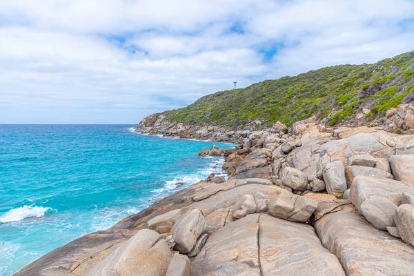 Playa Por Cable Parque Nacional Torndirrup Australia — Foto de Stock