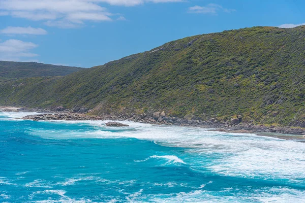 Costa Rocosa Del Parque Nacional Torndirrup Australia — Foto de Stock