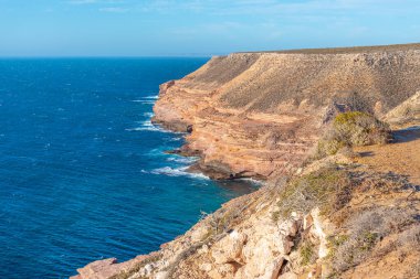 Avustralya 'daki Kalbarri Ulusal Parkı' nda uçurum