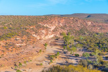 Avustralya 'daki Kalbarri Ulusal Parkı' nda Murchison Nehri