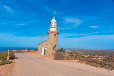 Avustralya, Exmouth yakınlarında deniz feneri yaklaştı.