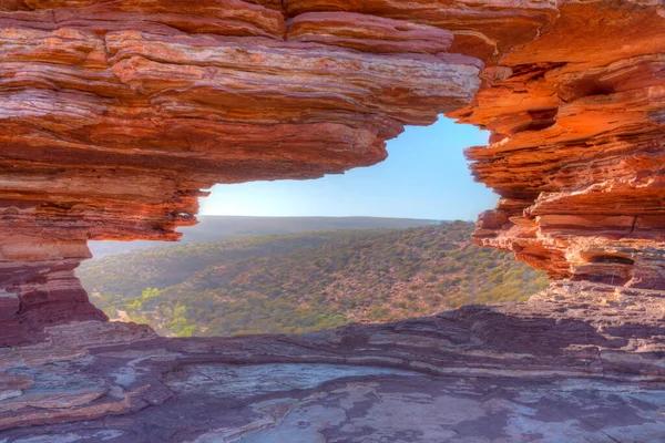 Nature Window Kalbarri National Park Australia — Stock Photo, Image