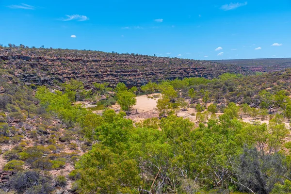 Murchison Řeka Procházející Národním Parkem Kalbarri Austrálii Kolem Ross Graham — Stock fotografie