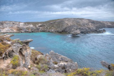 Avustralya 'daki Rottnest adasında balık kancası.