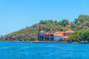 Perth, Avustralya 'da eski bir kuğu bira fabrikası.