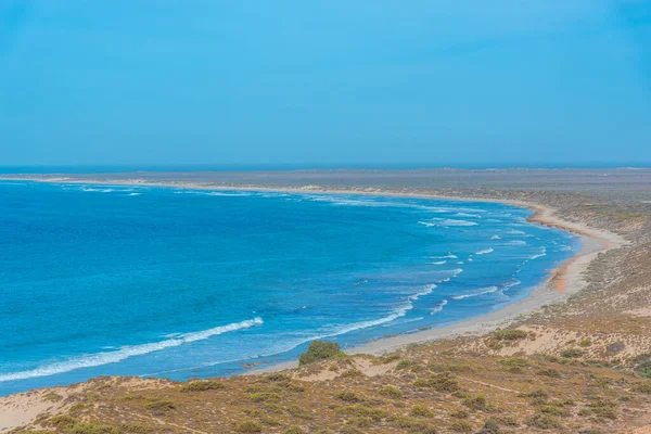 Veduta Aerea Della Spiaggia Dunes Vicino Exmouth Australia — Foto Stock