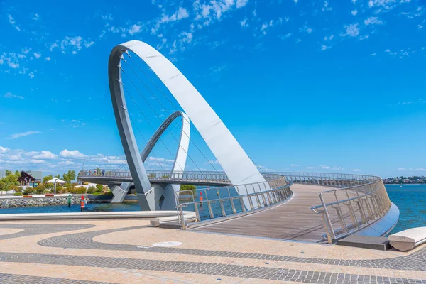 Elizabeth Quay Bridge Perth Australia —  Fotos de Stock