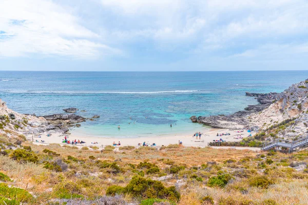 Baía Little Armstrong Ilha Rottnest Austrália — Fotografia de Stock