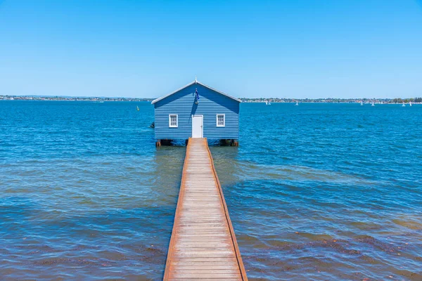 Blue Boat House Perth Australia — Stock Photo, Image