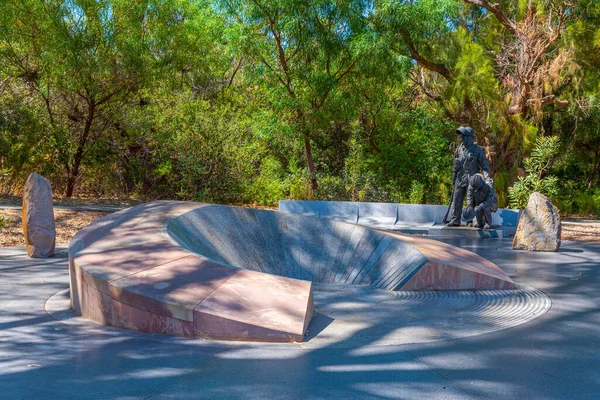 Monumento Los Bomberos Kings Park Jardín Botánico Perth Australia — Foto de Stock