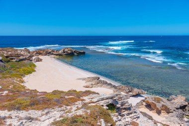 Cape Vlamingh Avustralya 'daki Rottnest adasında.