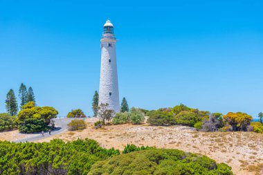 Avustralya 'nın Rottnest adasının merkezinde Wadjemup deniz feneri