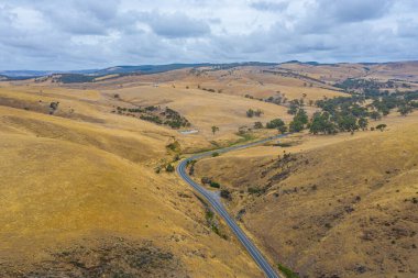 Avustralya 'daki Fleurieu yarımadasının manzarası