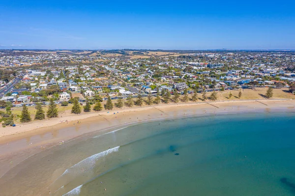 Veduta Una Spiaggia Torquay Australia — Foto Stock