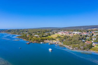 Avustralya 'daki Augusta' nın hava manzarası