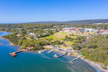 Avustralya 'daki Augusta' nın hava manzarası