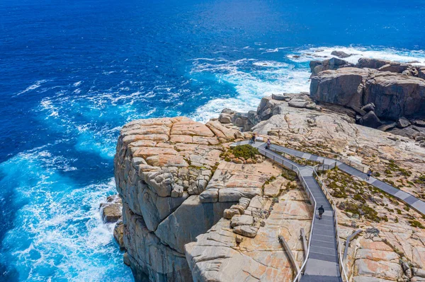 Costa Rocosa Del Parque Nacional Torndirrup Australia —  Fotos de Stock