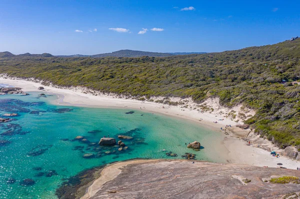 Vue Aérienne Piscine Des Verts Australie — Photo