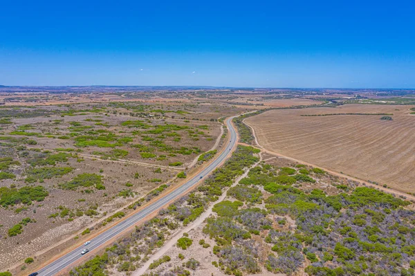Carretera Que Atraviesa Interior Australia Occidental — Foto de Stock