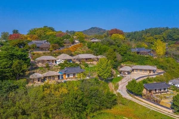 Vista Aérea Yangdong Folk Village República Coreia — Fotografia de Stock